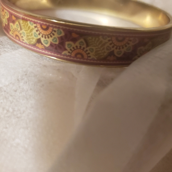 Vera Bradley Bracelet Enamel Mandala Pattern Signed - Picture 5 of 6